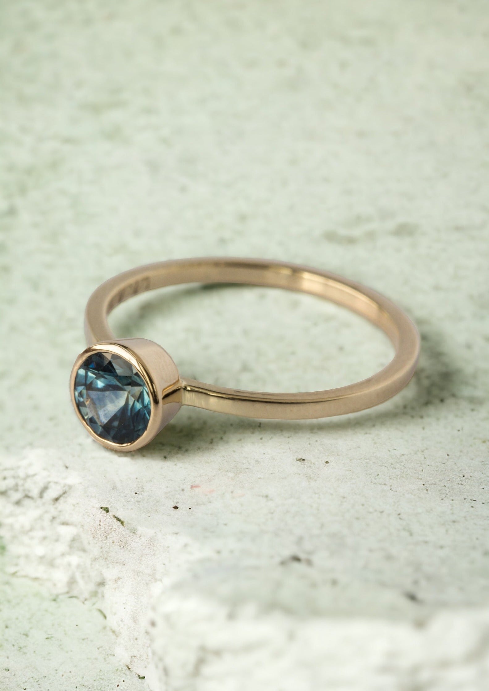 Montana Sapphire Aurelia Ring