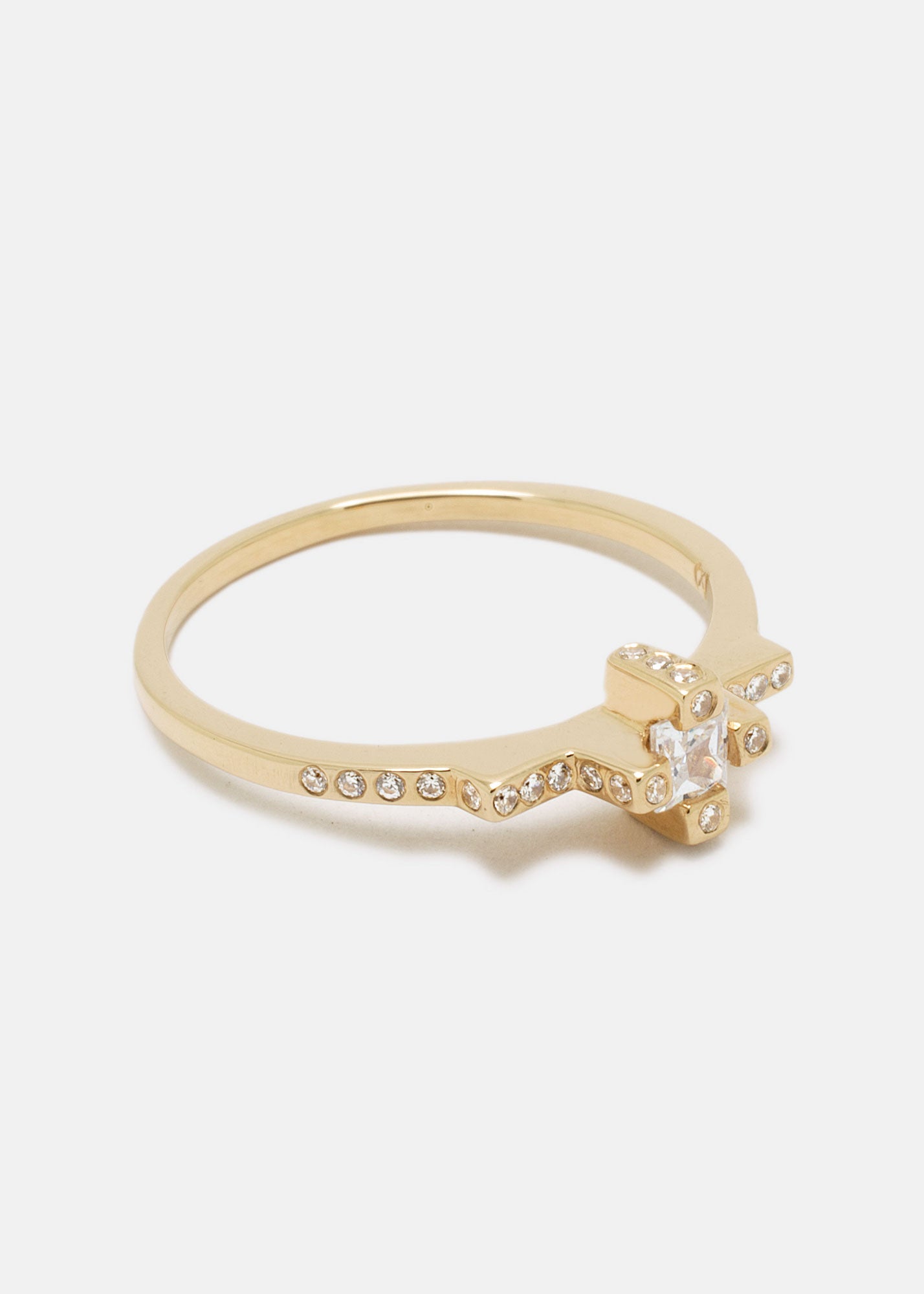Citadel Ring  Diamond ⟡ Gold