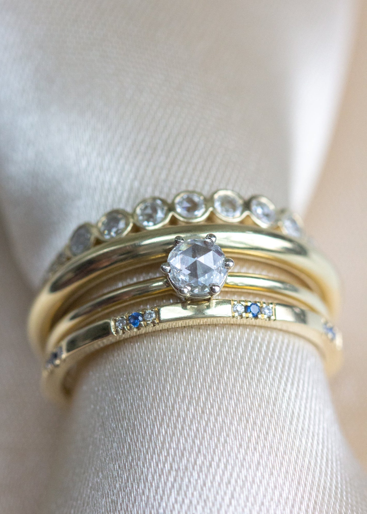 Sapphire Power-of-Three Band