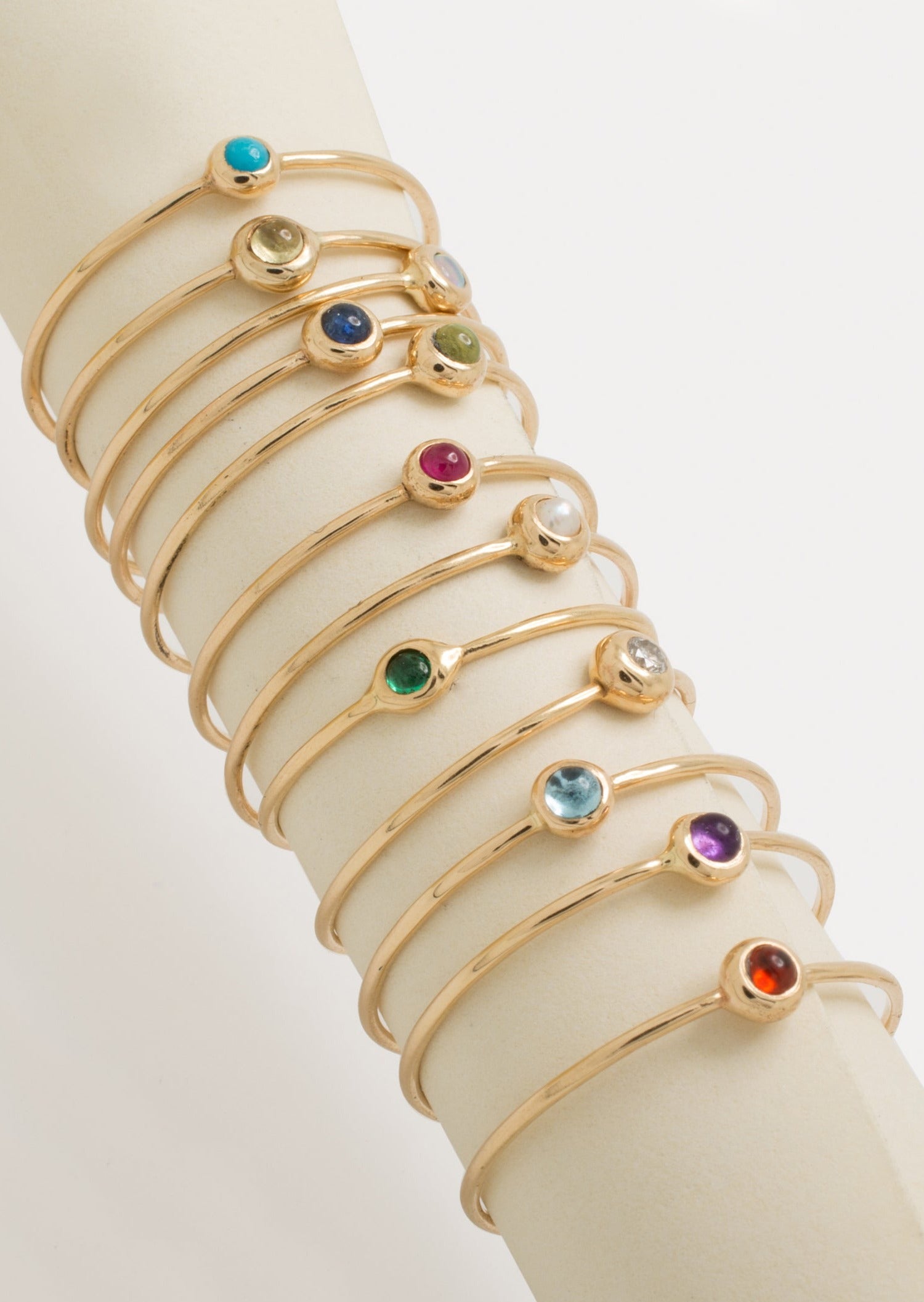 Birthstone Pip Ring