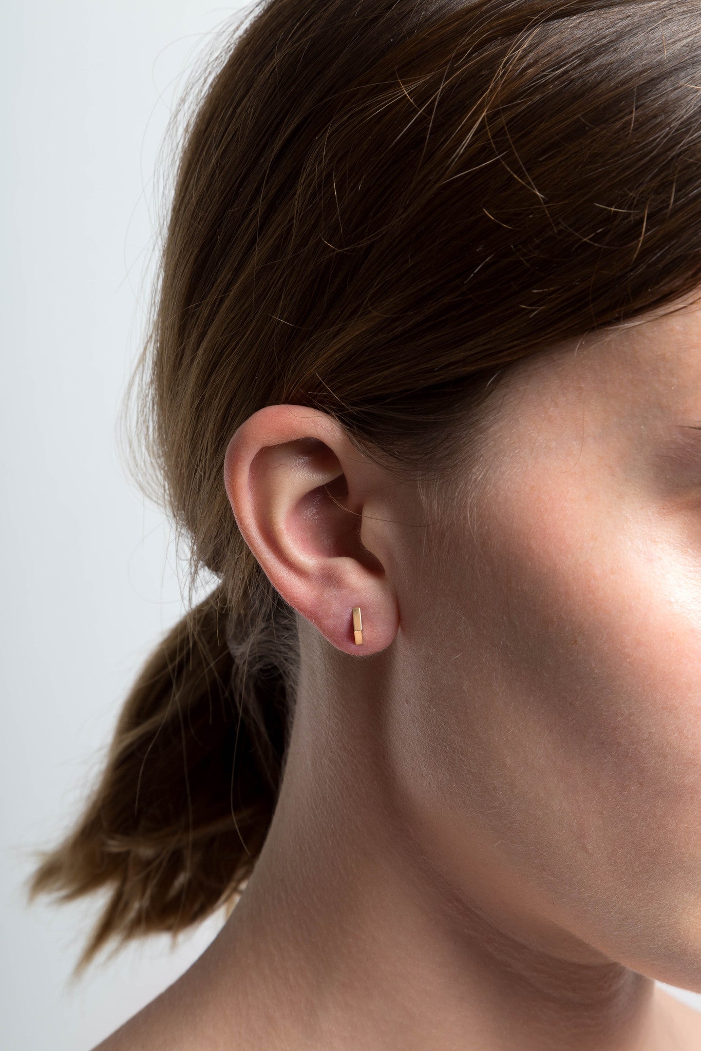 Bateau Studs Naked ⟡ Gold