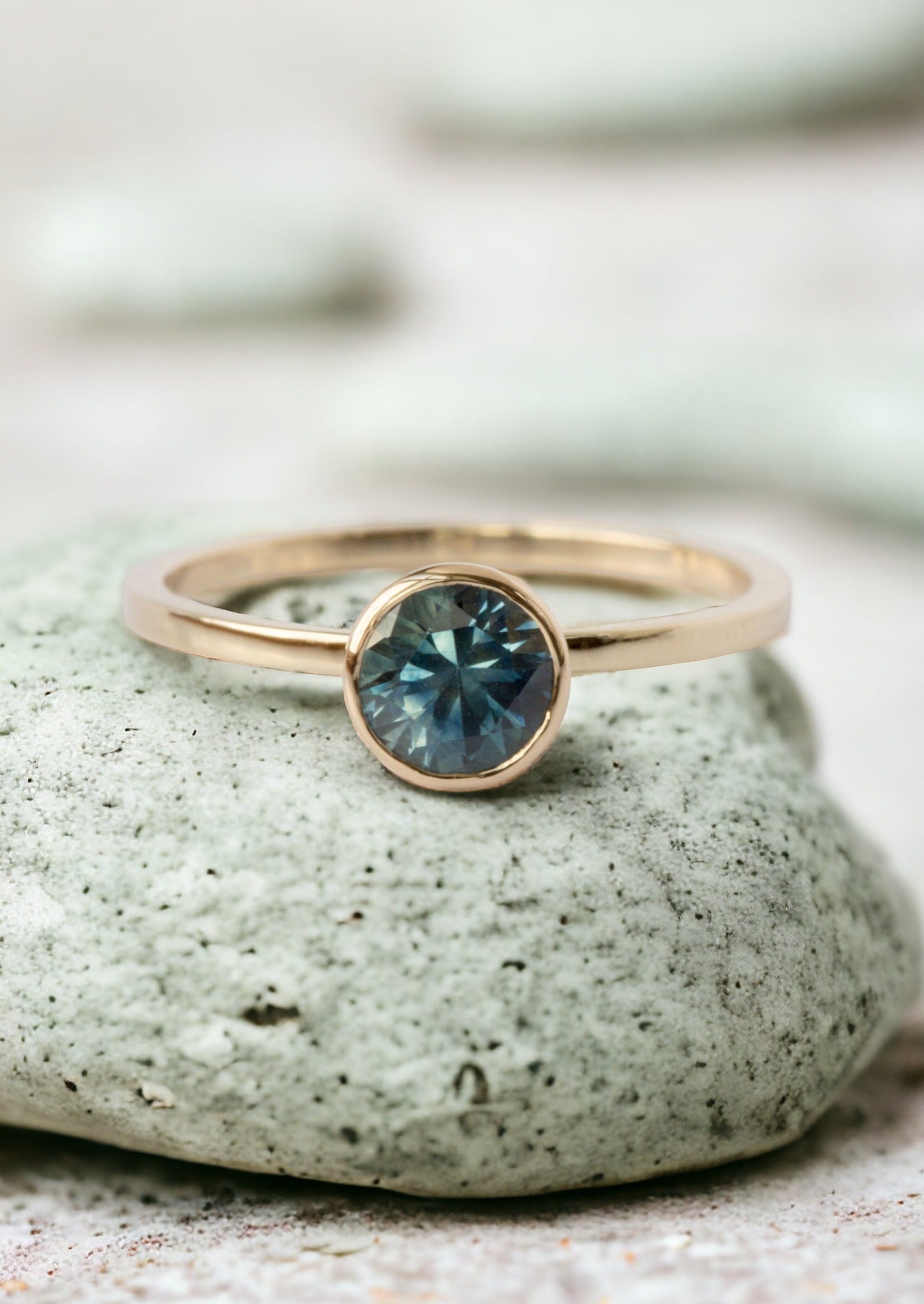 Montana Sapphire Aurelia Ring
