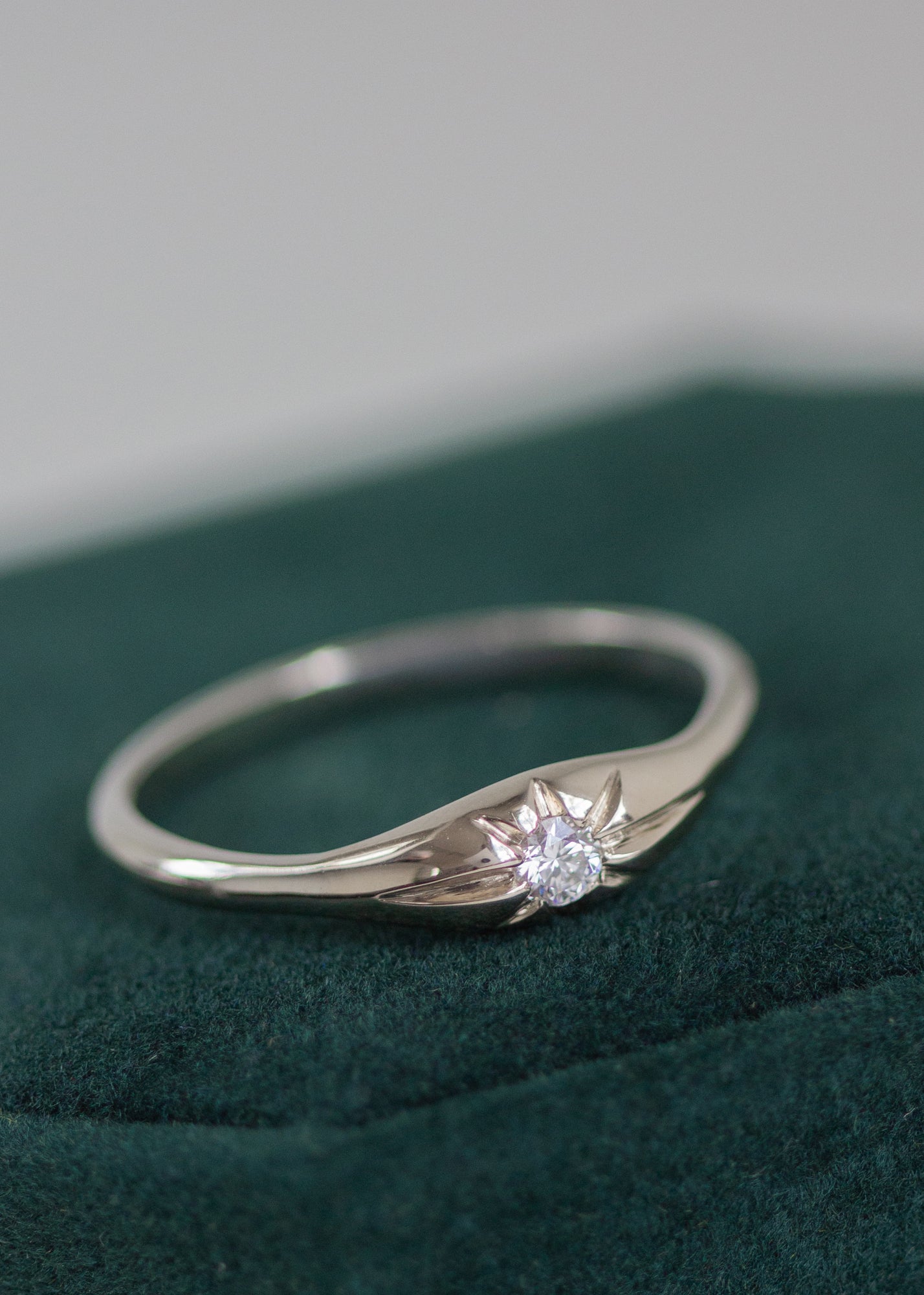 White Diamond Celeste Ring