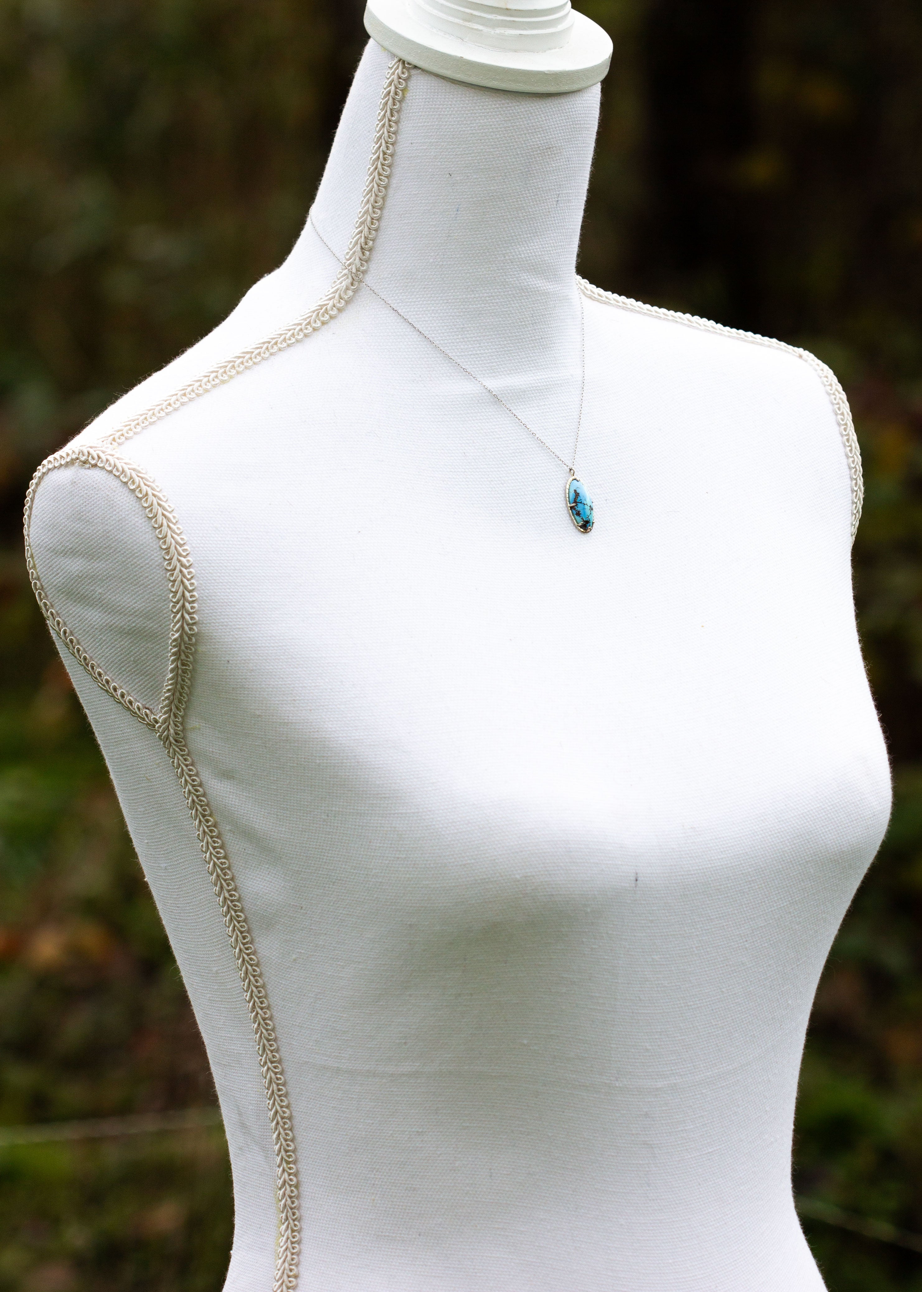 OOAK Etruscan Turquoise Necklace [RTS]